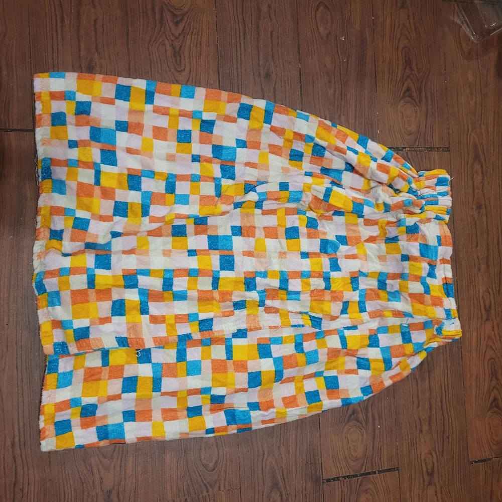Colorful Geometric Bath Towel